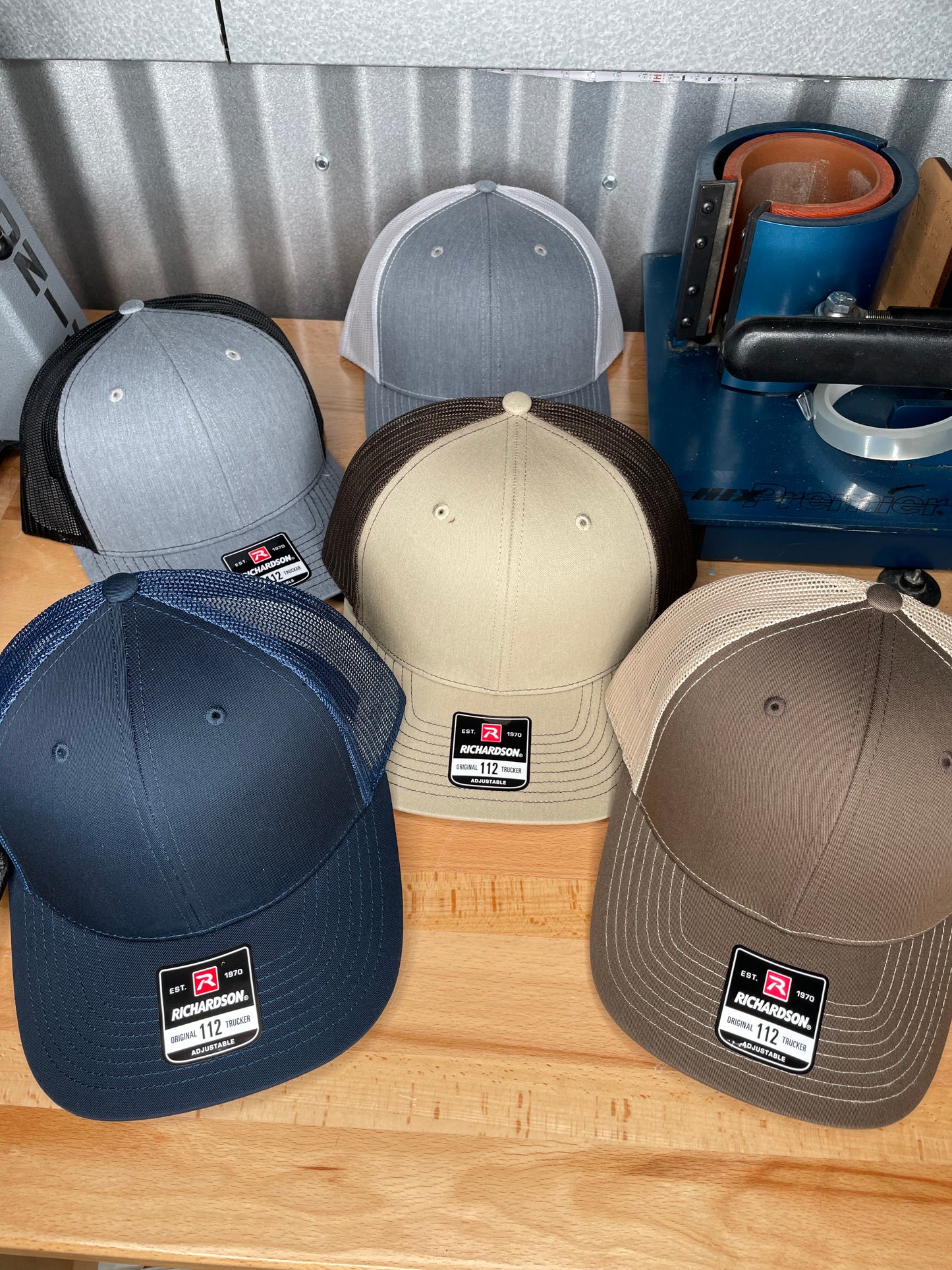 Leather Patch Hats - RICHARDSON TRUCKER