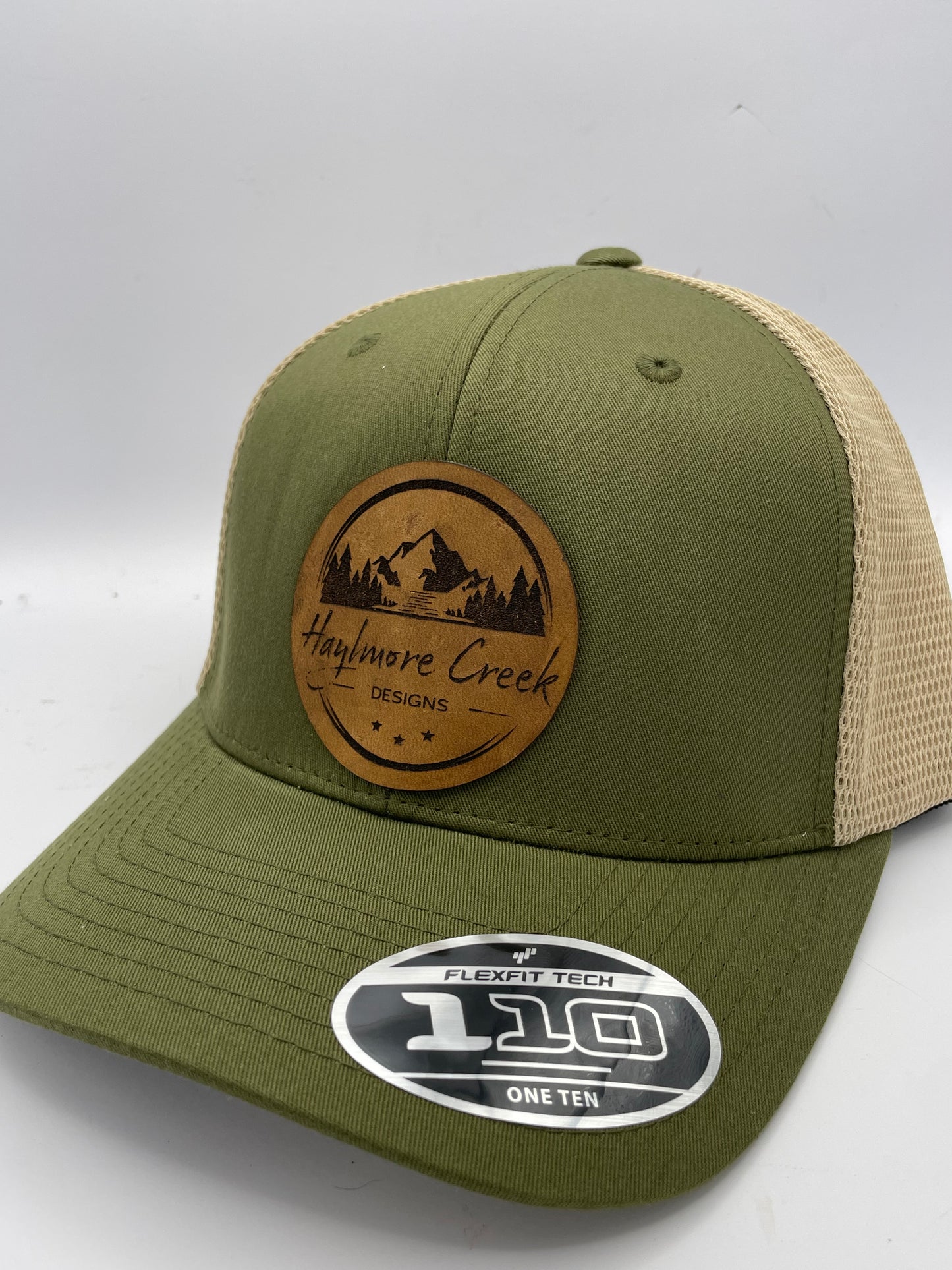 Leather Patch Hats - FLEXFIT Original